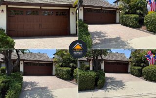 Custom Ranch-Style Carriage Garage Door